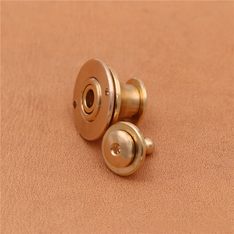 1 шт. Твердый латунный врезной замок для сумки портфеля пружинный декоративные