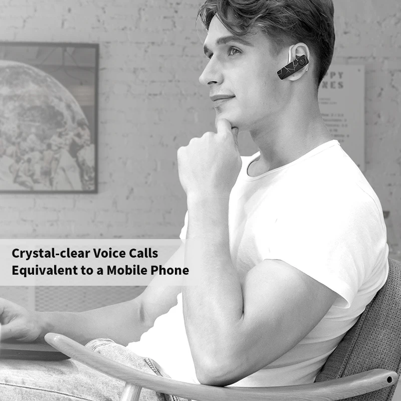 Римская Беспроводная bluetooth-гарнитура деловые наушники свободные руки микрофон