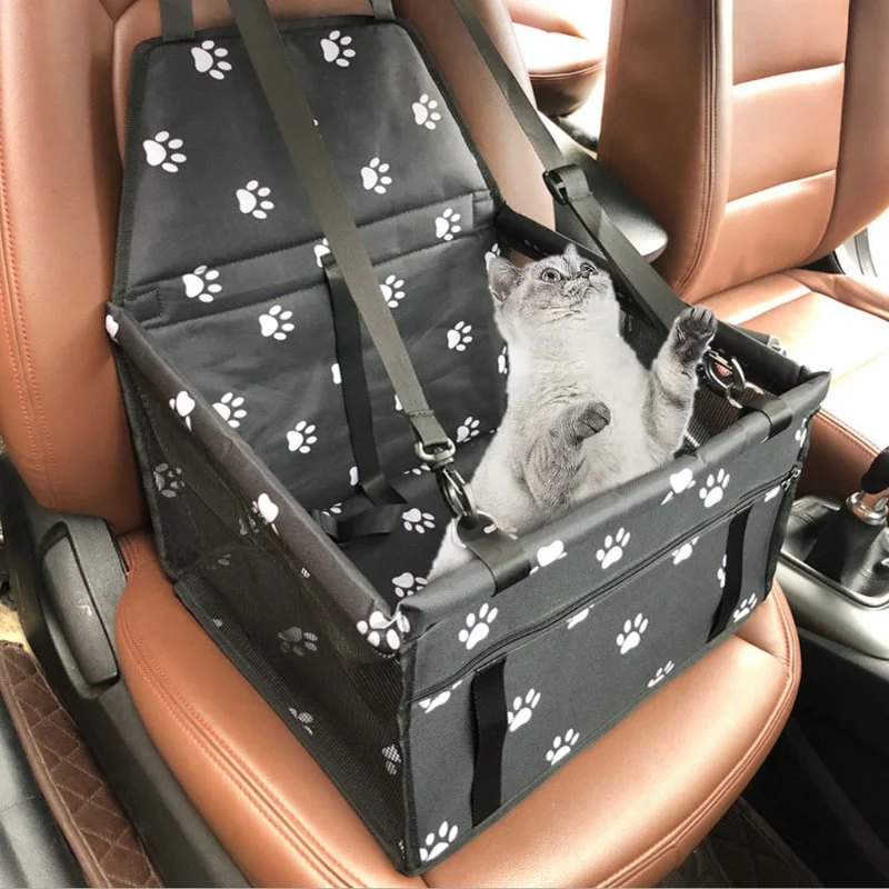 

Protable Dog Carrier Kennel Seat Booster Pets Travel Protector Dog Car Seat Cover Basket Folding Hanging Bag for Puppy Cats