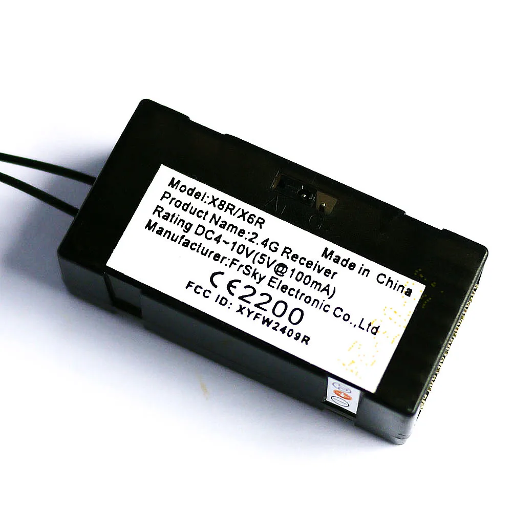 FrSky-receptor SBUS X6R 2,4G, 16 canales, antena PCB, Puerto inteligente, retorno de datos para Taranis X9D Jumper T16 T18 RC Drone-2