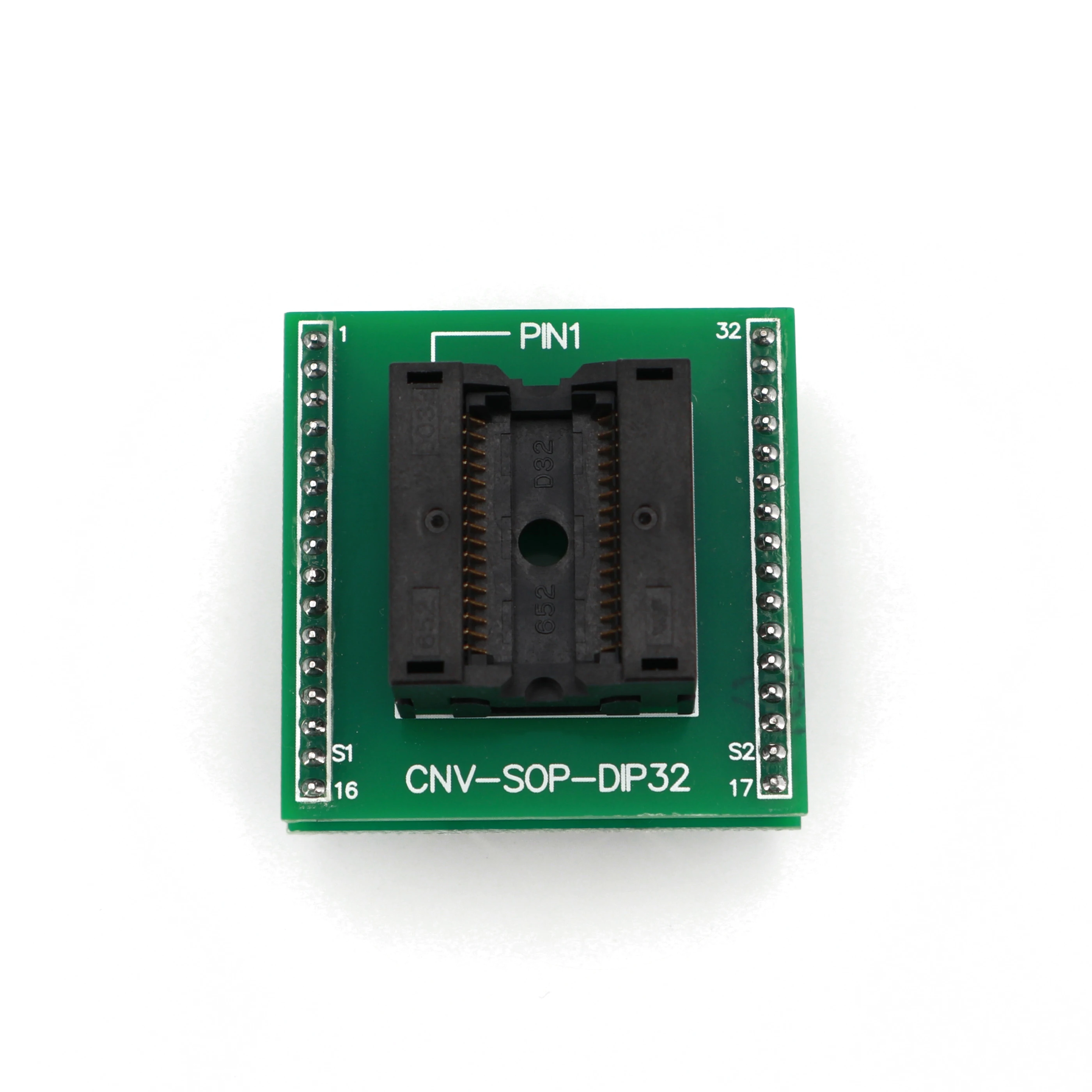 SOP32/SOIC32 к DIP32 (A) Шаг 1 27 мм чип программатор адаптер IC тестовое гнездо | Обустройство