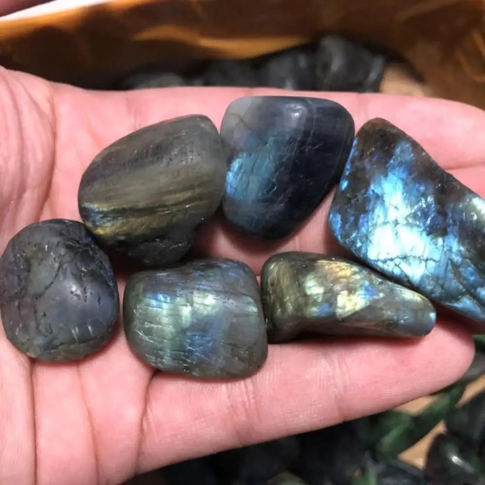 Натуральный лабрадорит большие камни чакра 100 г кристалл оригинальный лунный