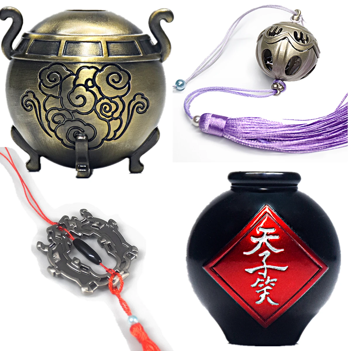 Винная банка Censer Yin Hu Fu Grandmaster of Demonic Cultivation Косплей Wei Wuxian аксессуары Mo Dao Zu Shi