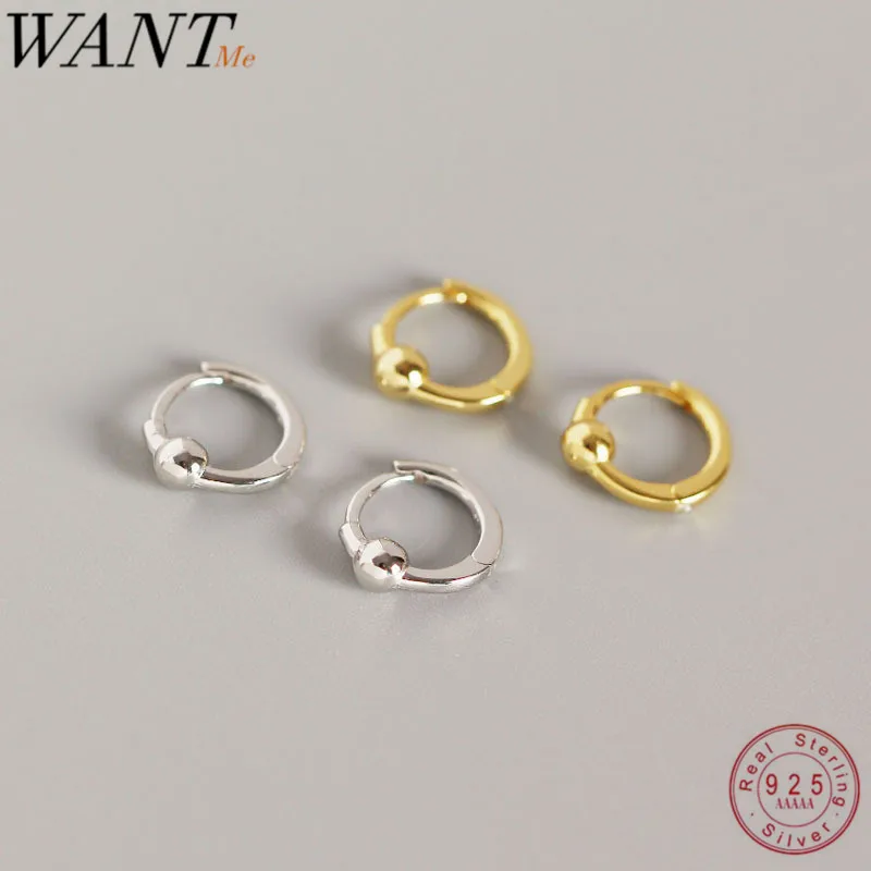 Женские серьги гвоздики из серебра 100% пробы с круглыми бусинами|Серьги-гвоздики|