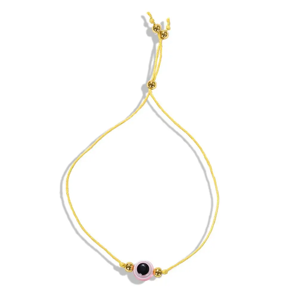 Модные Разноцветные простые браслеты для женщин Boho темперамент шикарные