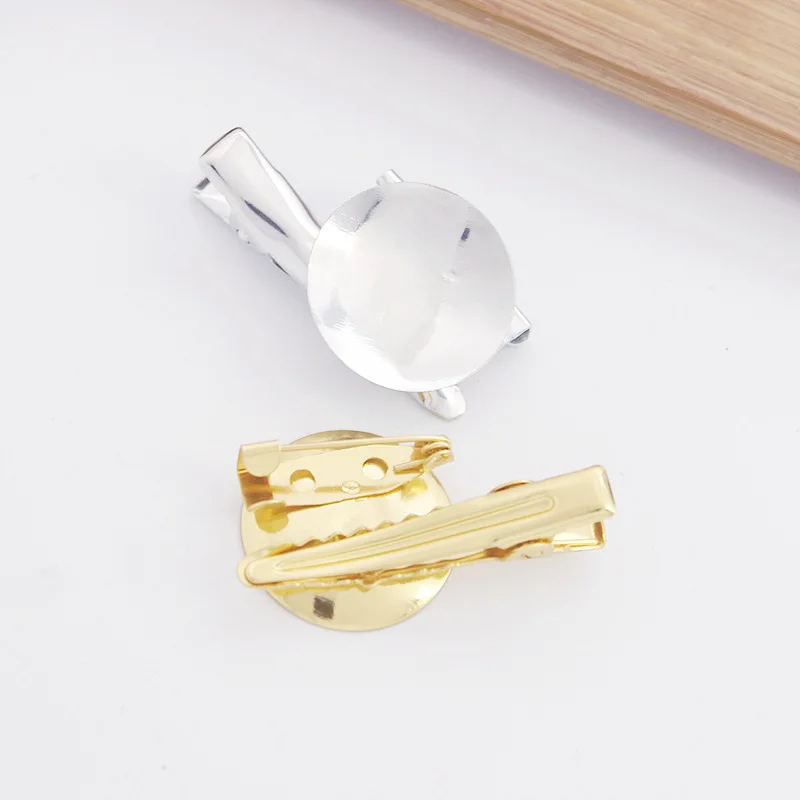 Высококачественная круглая филигранная брошь с покрытием основа для кабошона