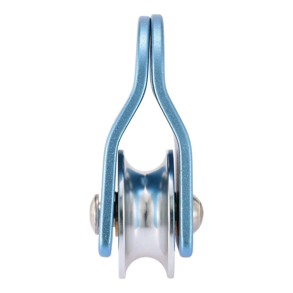 Lixada 20KN небольшой передвижной одиночный шкив для скалолазания альпинизма тяговое