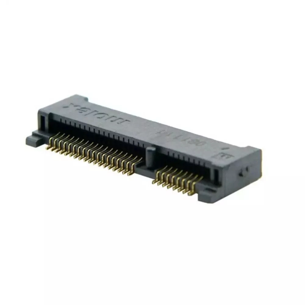 Mini PCI-E PCI Express PCie mSATA 52pin 4 0 мм высота гнездо адаптер гнездового соединителя
