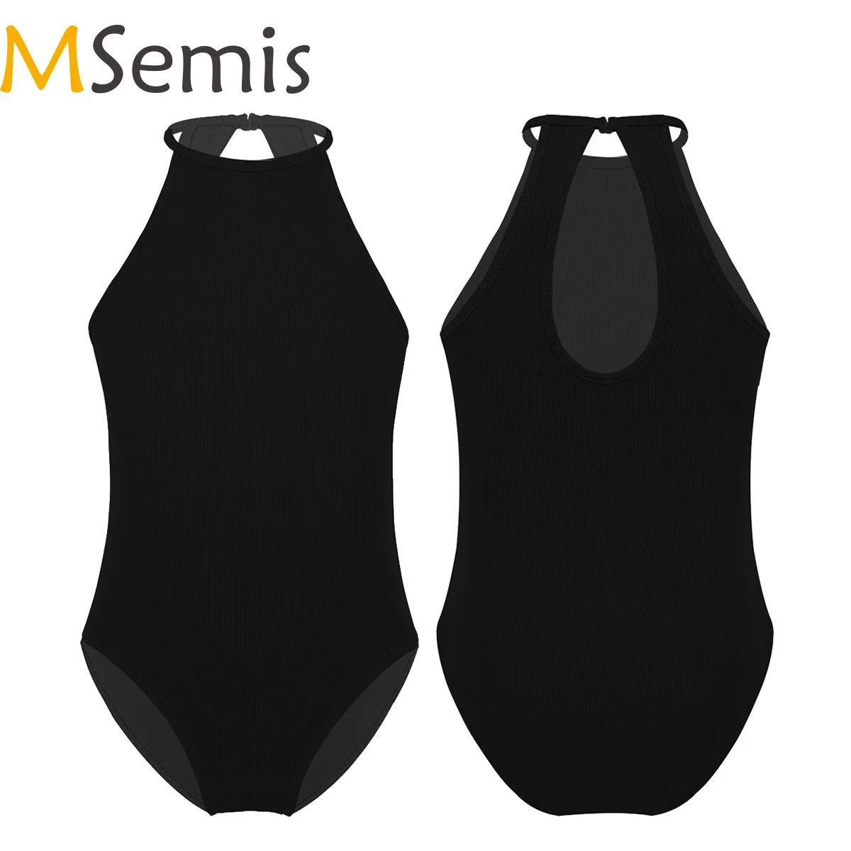 

Kid Girl Ballet Dancewear Ballet Leotard Dance Costume Gymnastics Leotard Lace Turtle Neck Lace Keyhole Back Sleeveless Bodysuit