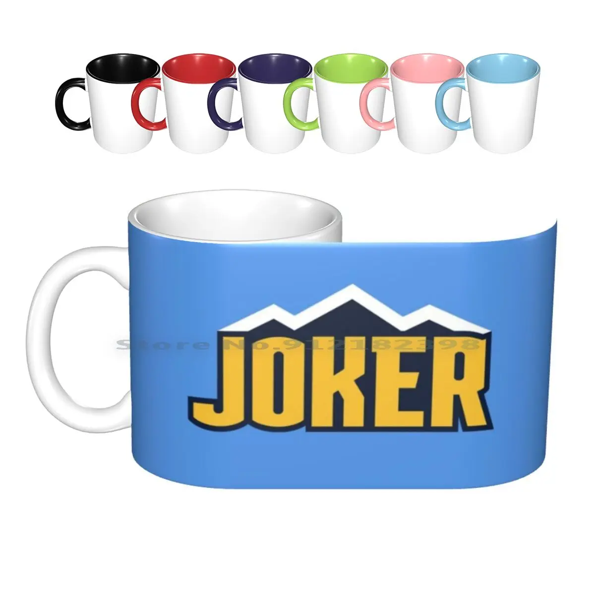 Керамические кружки Joker Mountain 3 кофейные чашки кружка для молока чая Jokic Nikola Joki?