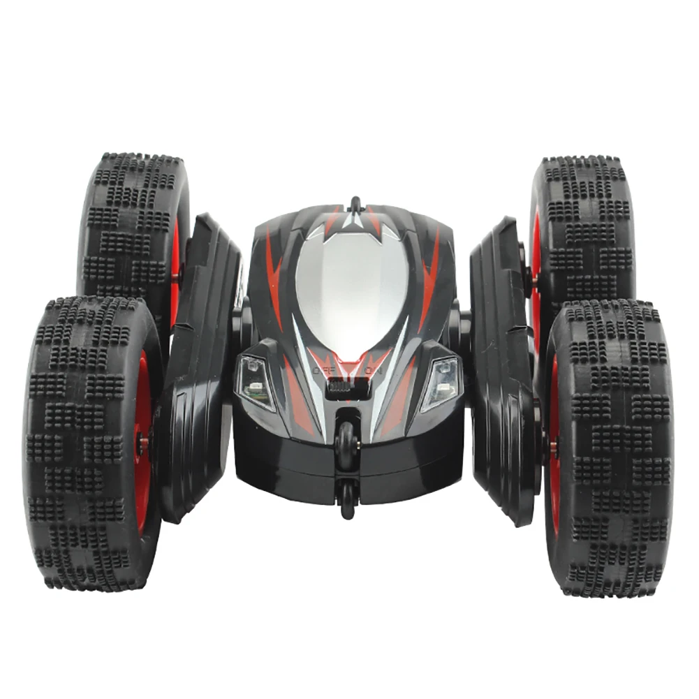 4WD 2,4G RC высокая скорость 360 градусов флип спин гоночный трюк автомобиль с светодиодный игрушка для детей хорошая защита от помех