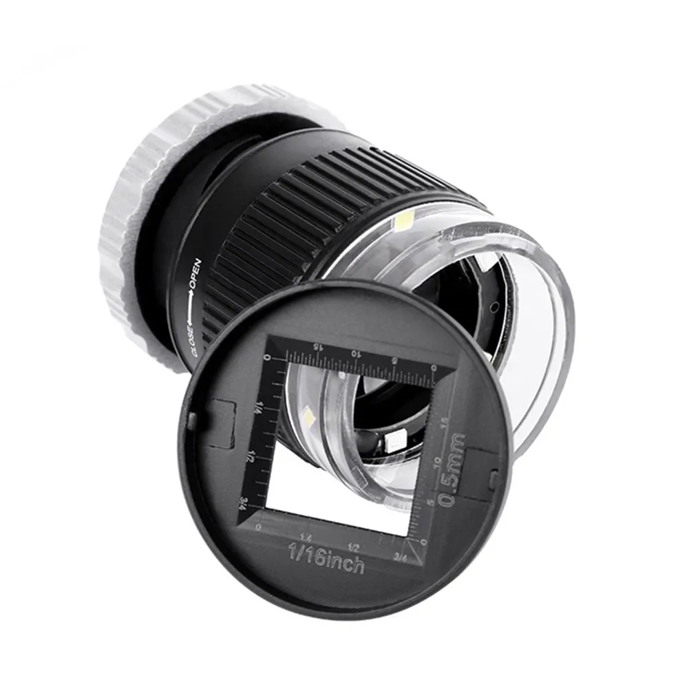 

Optical Glass Loupe Optical 3 UV Light 30 Times For Identifying Jewelry