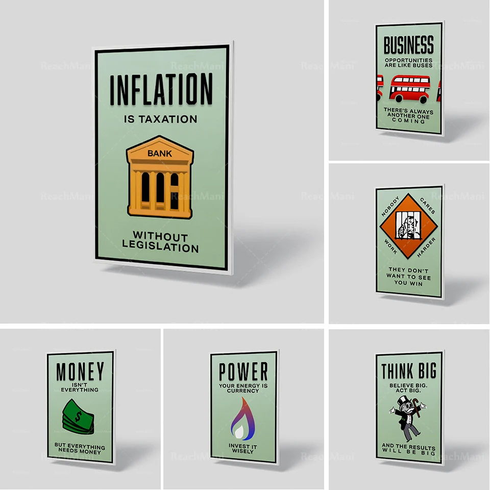 

Affiche dâ€™inflation | Inspirational art prints | Inspiration for art murals