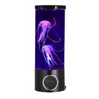 led fantasy jellyfish lamp usb powerbattery powered color changing jellyfish tank aquarium led lamp relaxing mood night light