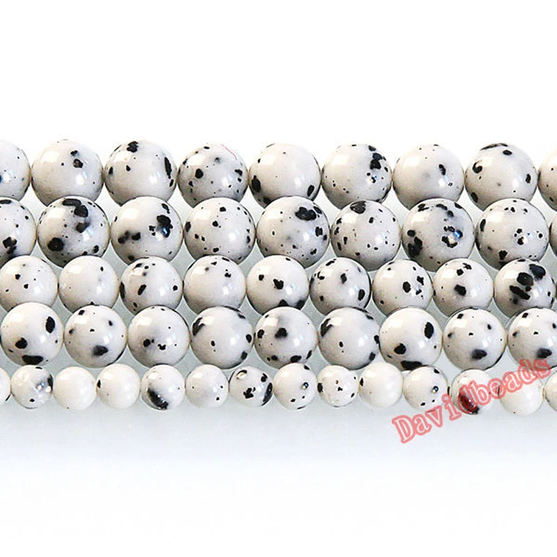 Стандартная цена натуральные белые бусины из драгоценных камней 16 дюймов нитка 6
