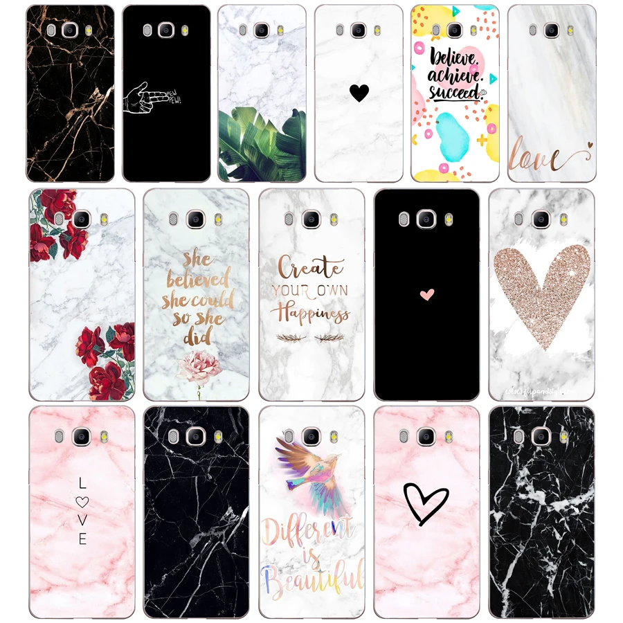 042FG Черный Белый Мраморный Любовь Сердце Мягкий Силиконовый ТПУ чехол для