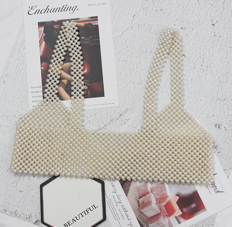 Women's runway fashion pearl knitted vest Cummerbunds female Dress coat Corsets Waistband Belts decoration wide belt R3560