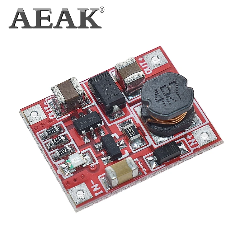 Повышающий Модуль источника питания усилитель конвертера повышающая печатная