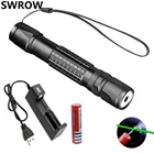 Охотничья Мощная зеленая лазерная указка с usb-зарядкой, регулируемая зеленая лазерная указка 500 нм 10000-метров, лазерная серия 018