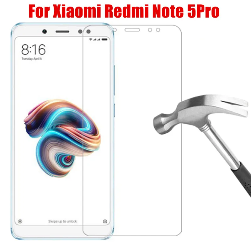Комплект из 3 предметов для Xiaomi redmi note 5 pro Note5 Pro Защитное стекло экрана мобильного