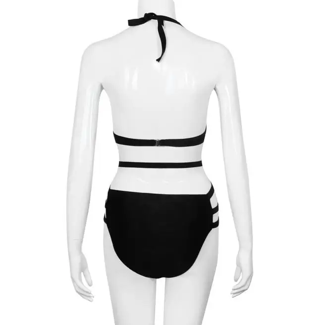 

Sexy Strappy One Piece Girls Swimsuit Swimwear 2021 Women Female High Waist Bikini Badeanzug Biquini Brasileiro Beach Wear #G2