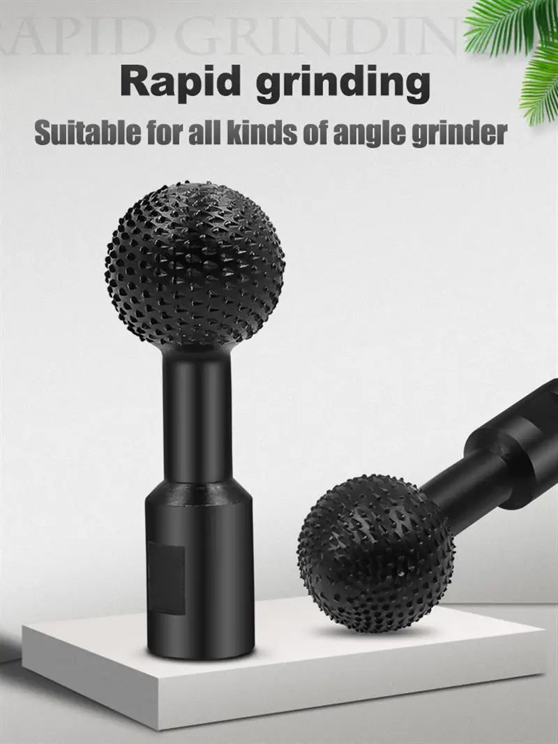 

Spherical Rotary Burr Wood Carving Polishing Engraving Drilling Bits Grinding Head Spherical Grinding Head Rotary File