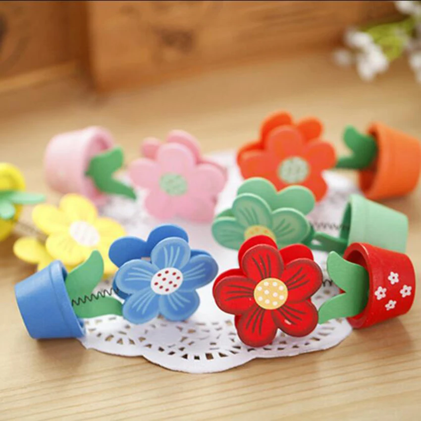 1 шт. деревянная мультяшная карточка записная книжка зажим для фотографий