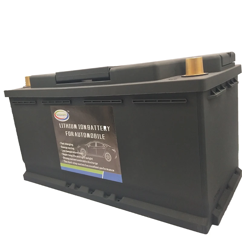12,8 V 100AH LiFePo4 LFP литий-железо-фосфатный аккумулятор с BMS платой 2300A CCA для автомобильного аккумулятора длительный срок службы глубокие циклы