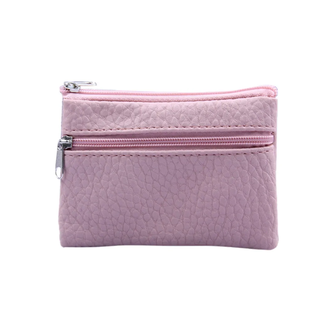 Женский и мужской кожаный кошелек многофункциональная маленькая сумочка на