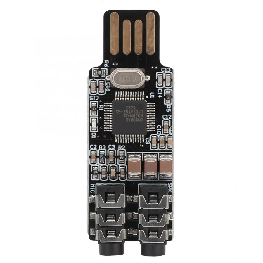 Внешняя звуковая карта USB без привода чип CM108 | Инструменты