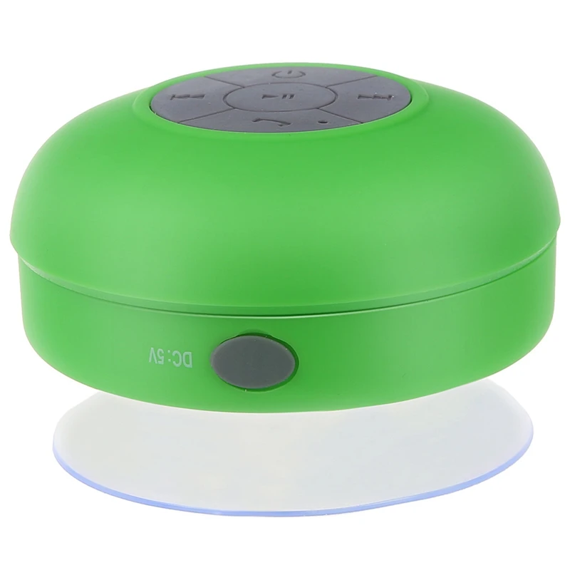2 шт. Bluetooth 3 0 присоска спикер Jukebox водонепроницаемый 10 м ABS Rosa & Green | Электроника