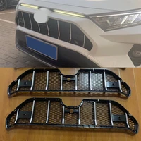 own design grille fit for rav4 2019 2020 5th china open refitted martha black knight mesh grille front decoration accessories