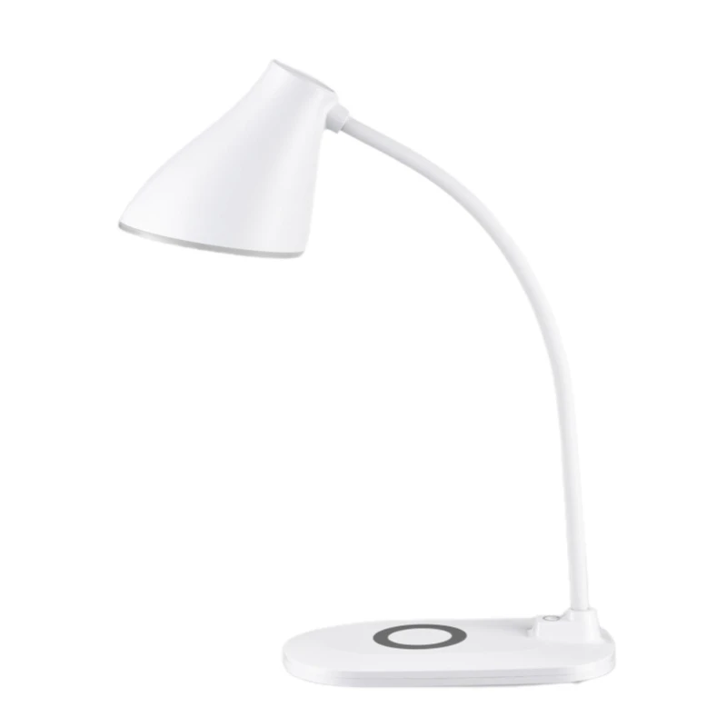 USB беспроводное зарядное устройство Светодиодная настольная лампа с сенсорным