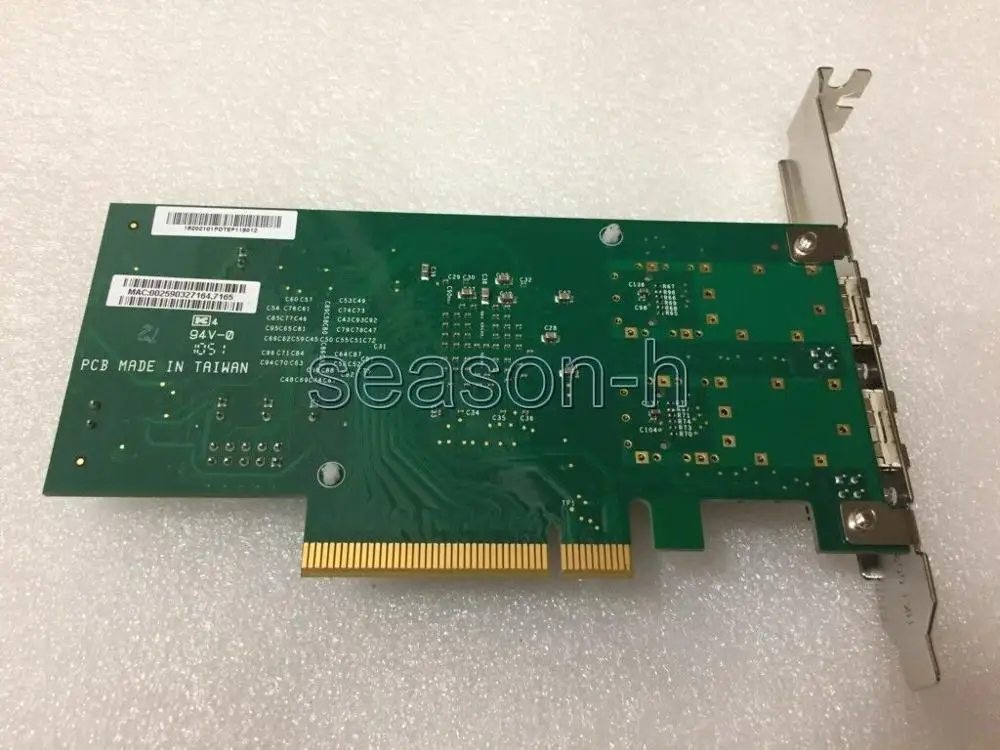 SuperMicro AOC-STGN-I2S двойной порт 10GB Ethernet H/PROFILE Rev 1 01 сетевая карта | Компьютеры и офис
