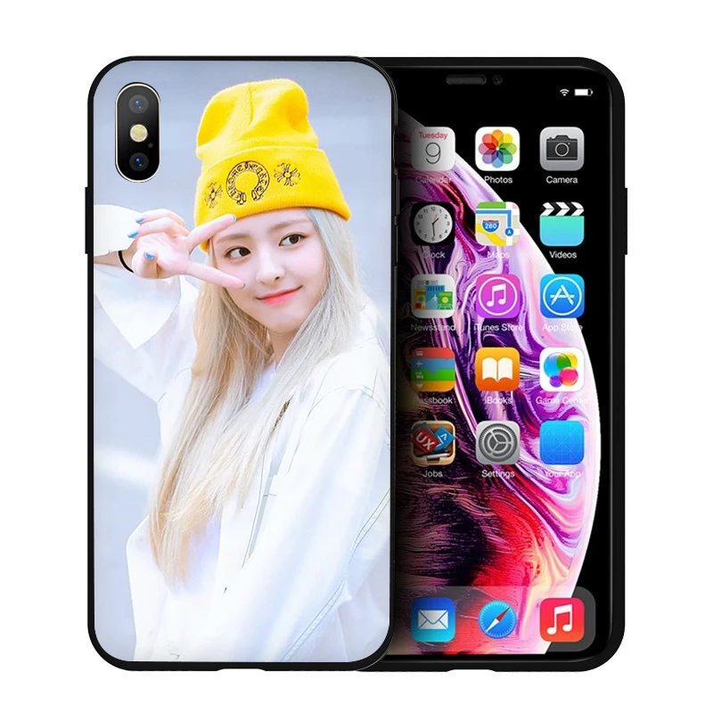 B8 EWAU ITZY K силиконовый чехол для телефона iPhone 5 5S SE 6 6s 7 8 plus X XR XS Max - Цвет: B8