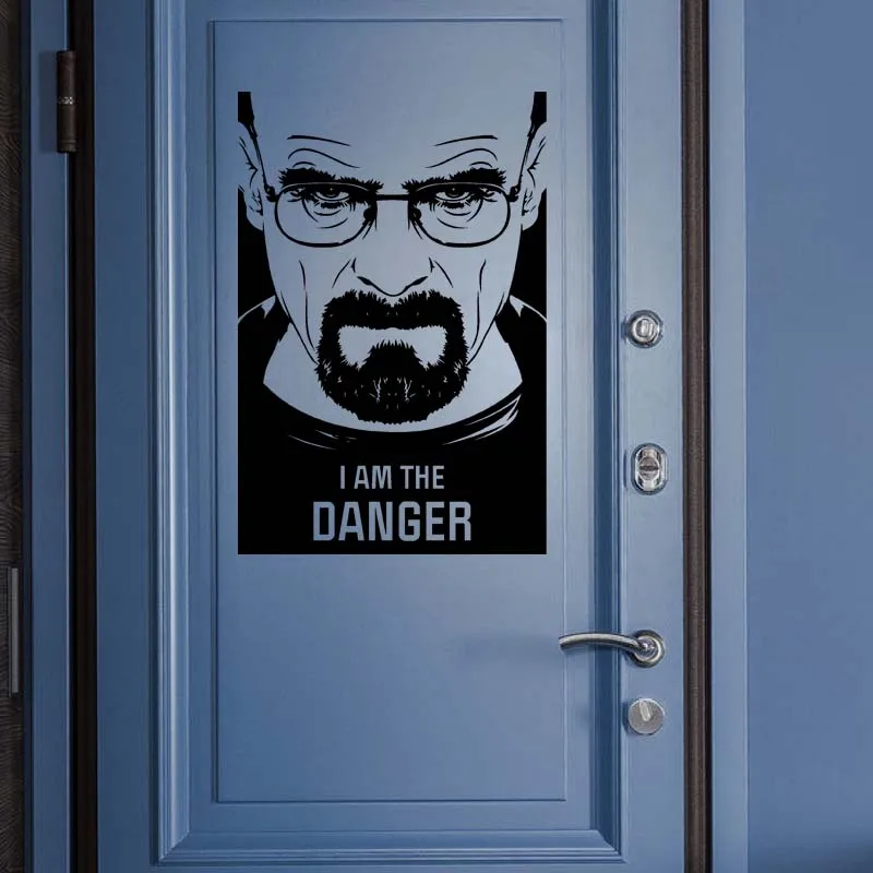 Виниловая наклейка Я опасность Let's Cook стикеры для автомобилей грузовиков