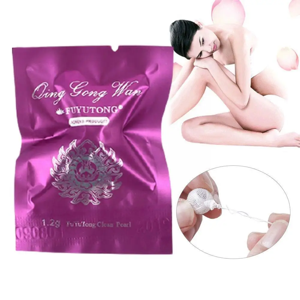 

Chinese Medical Herbal Yoni Pearls Vaginal Cleansing Tampons Detox Hygiene Care Clean Women Vagina Feminine Swab Point F3P4