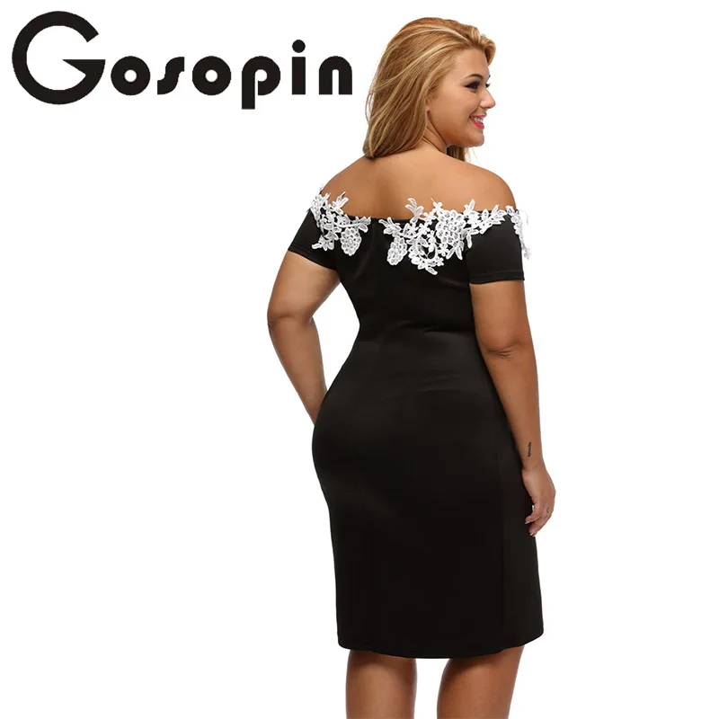 Gosopin элегантные женские сексуальные с коротким рукавом Кружева крючком