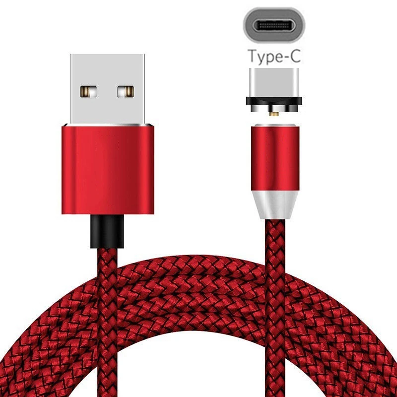 Магнитный зарядный кабель USB type C для huawei P Smart Z P20 lite P30 Pro Honor 20 10 с 2 портами USB быстрая зарядка зарядное устройство для телефона
