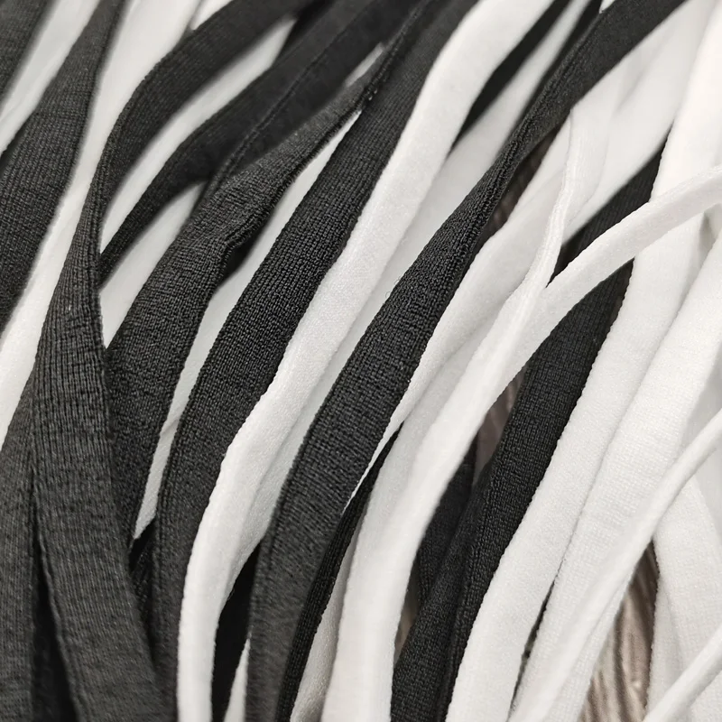 

Резинка для рукоделия, 5 мм, цвет белый, черный