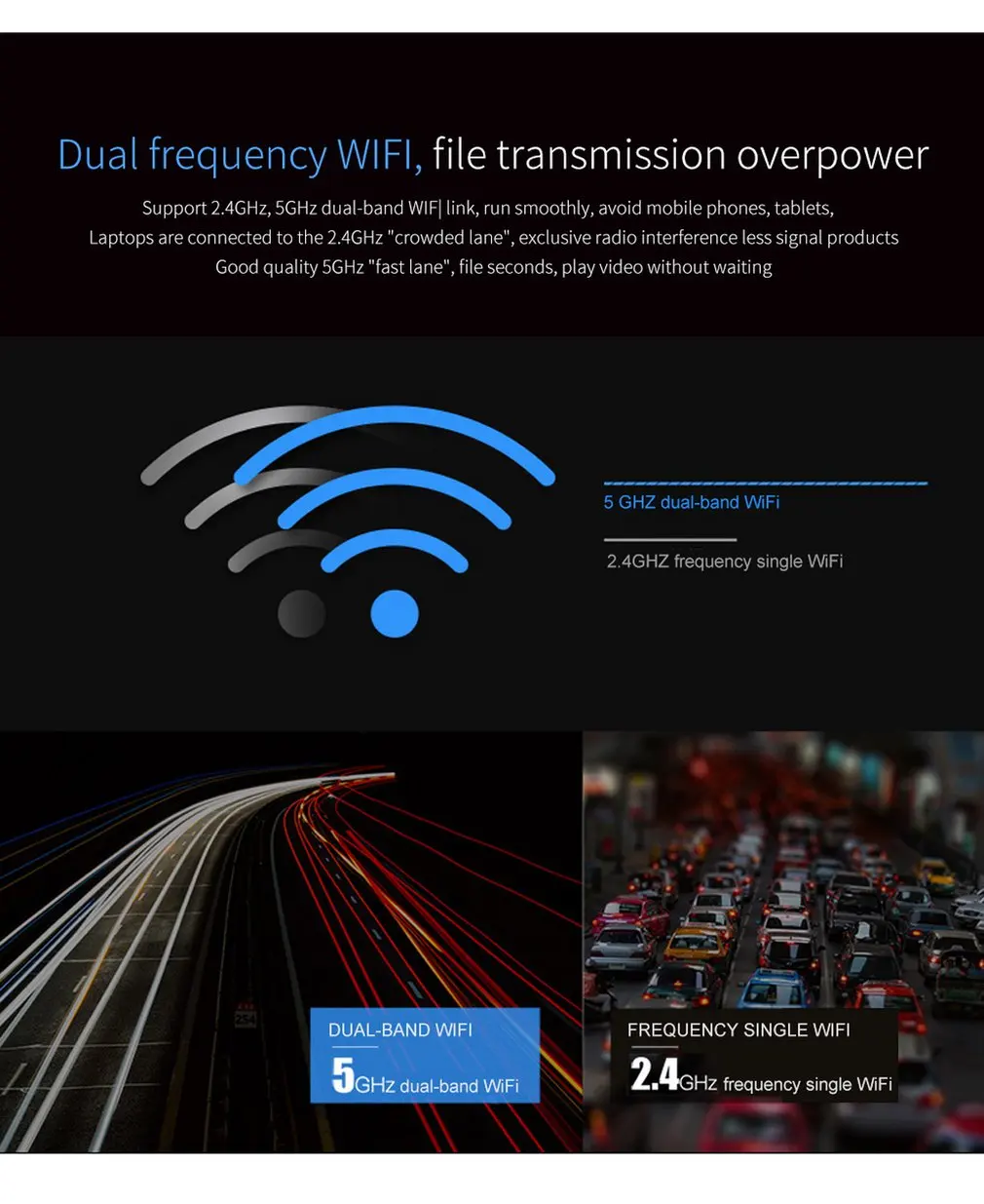 4505/5200/5250/5800 5G Портативный двухдиапазонный Мини WiFi приемник WiFi адаптер аппаратный ключ Bluetooth приемник яркий Bluetooth 4,2