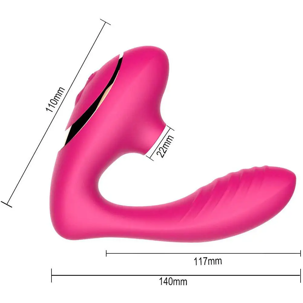 Вибратор для сосания клитора с стимуляцией и точки G носимые фаллоимитаторы