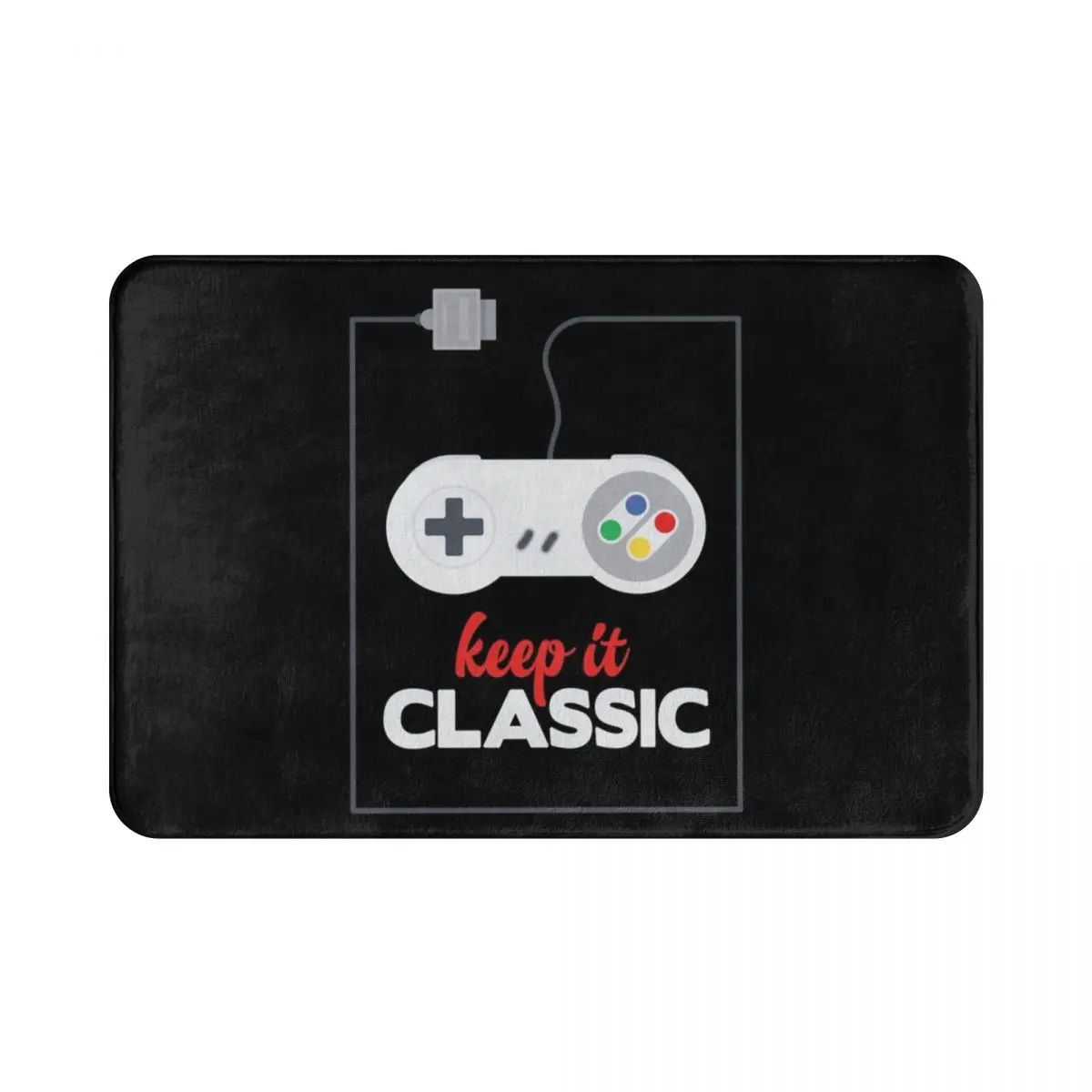 

Геймерский коврик для контроллера, коврик, коврик, подкладка для ног, полиэстер, нескользящий, моющийся, для передней комнаты, коридора, кухн...