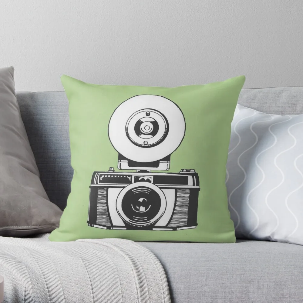 

Camera Throw Pillow Pillow Case Polyester Home Decora Pillowcases Throw Pillow Case kussensloop almohada poszewka