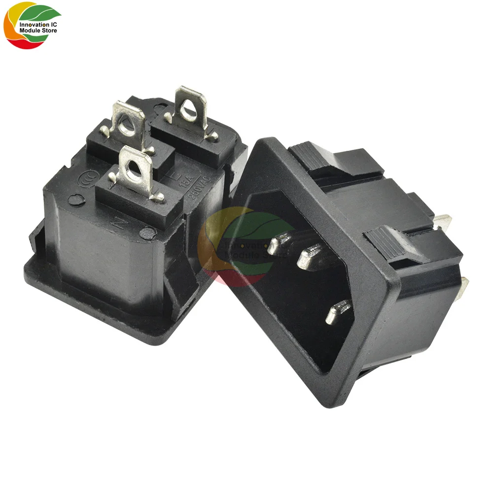 Ziqqucu AC-05 защелкивающаяся розетка питания переменного тока 10 а/250 В Встраиваемая