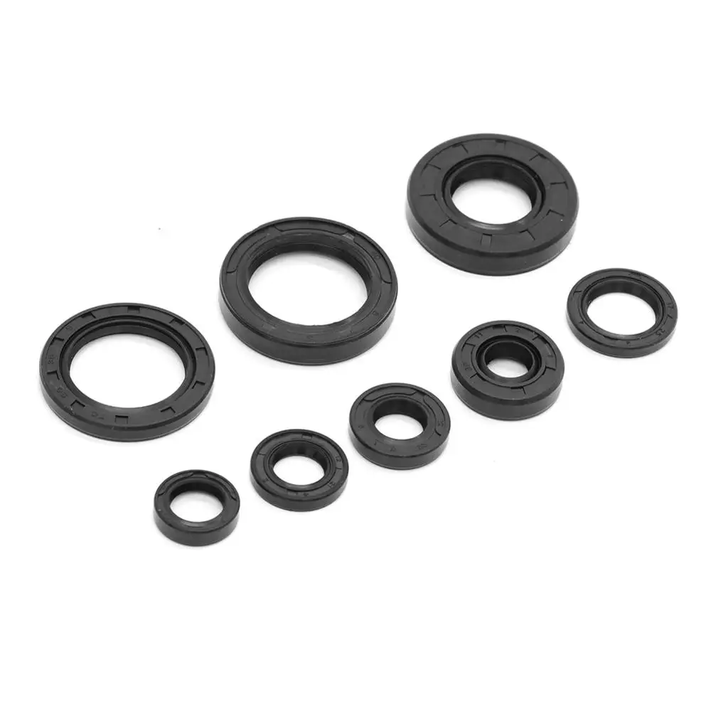 8 шт. комплект масляного уплотнения двигателя для Yamaha YZ85 2002 - 2018 запасные части |