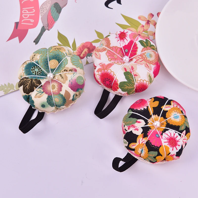 Регулируемая Тыква игла для цветка булавка запястья крестиком шитья PinWrist