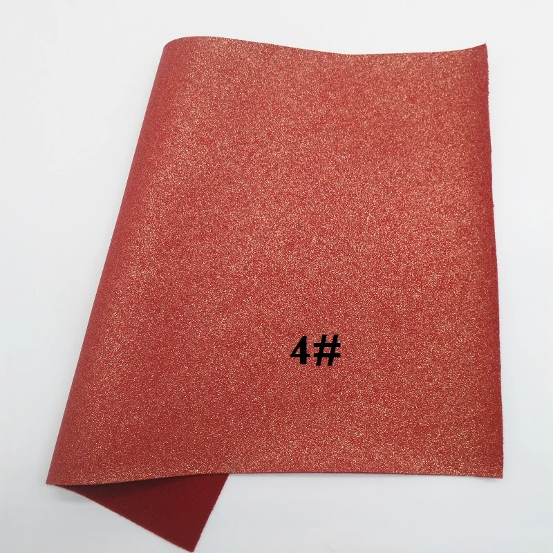 4 Glitterwishcome 21X29 см А4 Размер сказочная пыль микро блестящая кожа, блестящая искусственная кожа ткань, синтетическая кожа для бантов, GM489A - Цвет: 4
