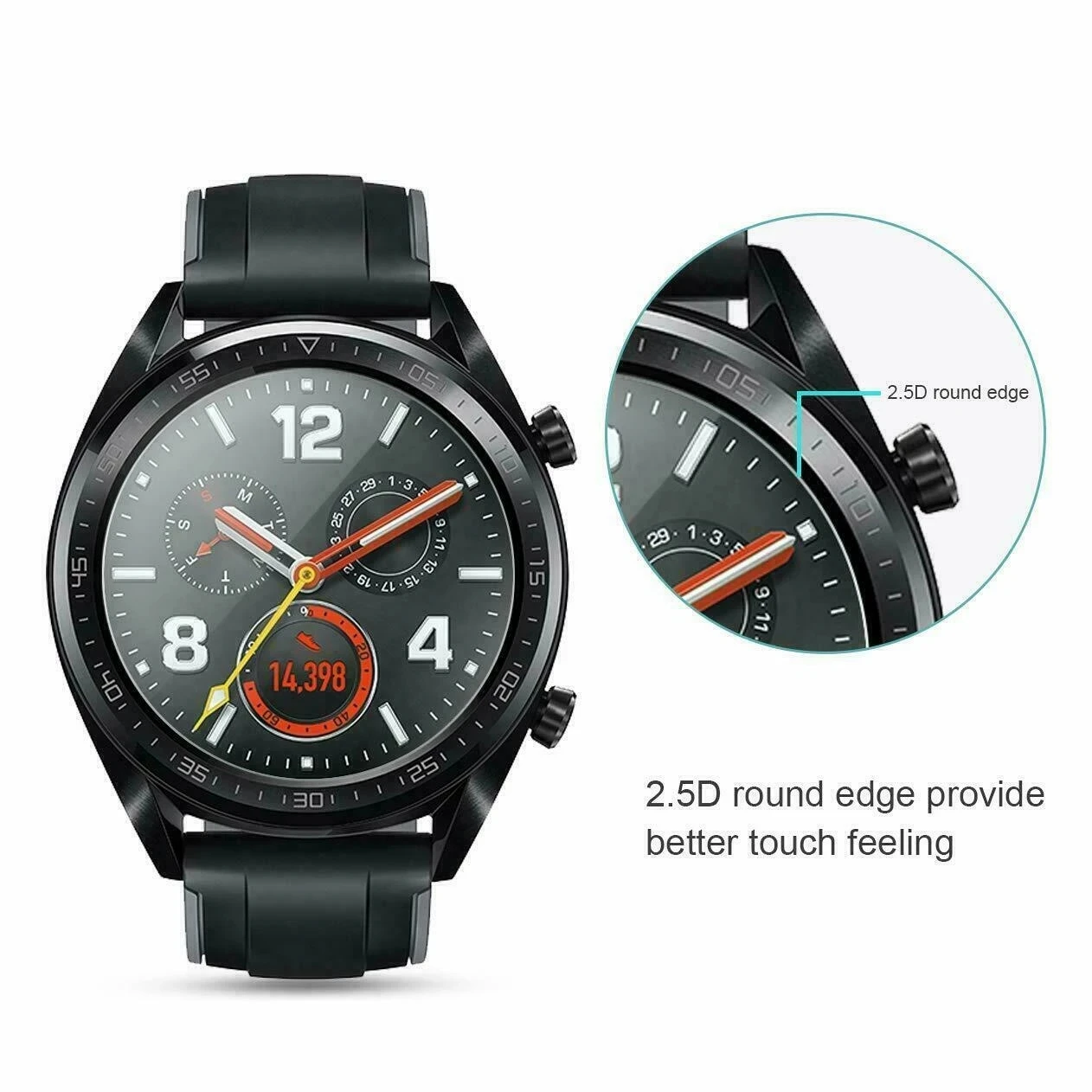 Закаленное стекло 9H для смарт-часов Huawei Watch GT 2 2E 2Pro 3Pro защитная пленка экрана Honor
