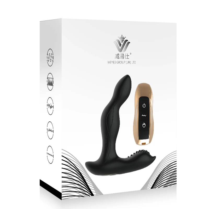 Массажер простаты с сильным мотором Анальный вибратор Стимулятор клитора секс